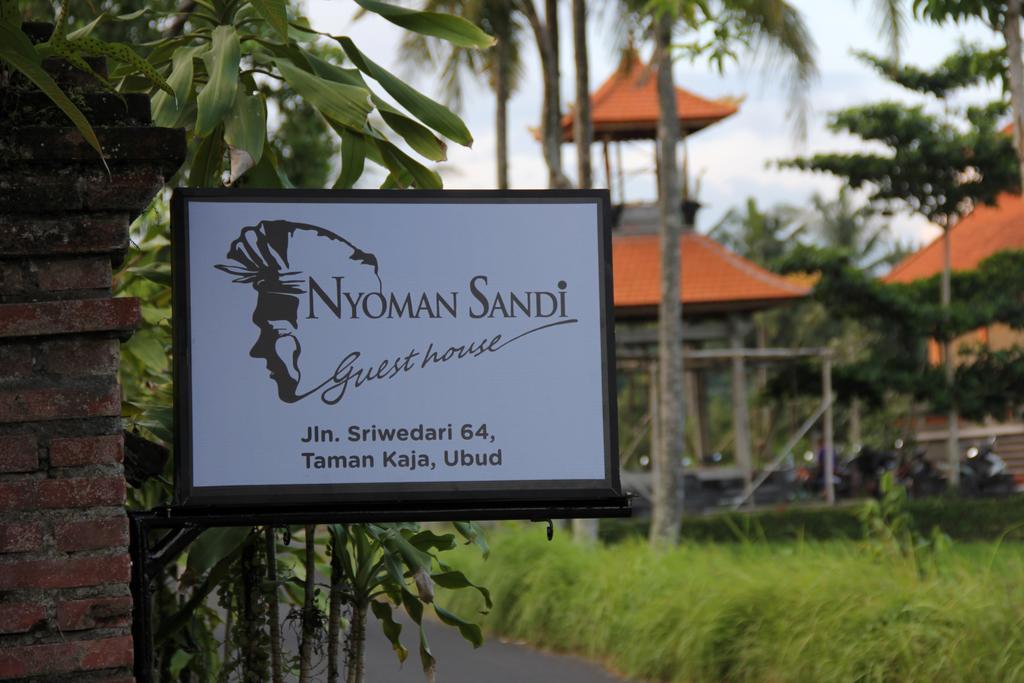 Nyoman Sandi Guest House Ubud Exteriör bild
